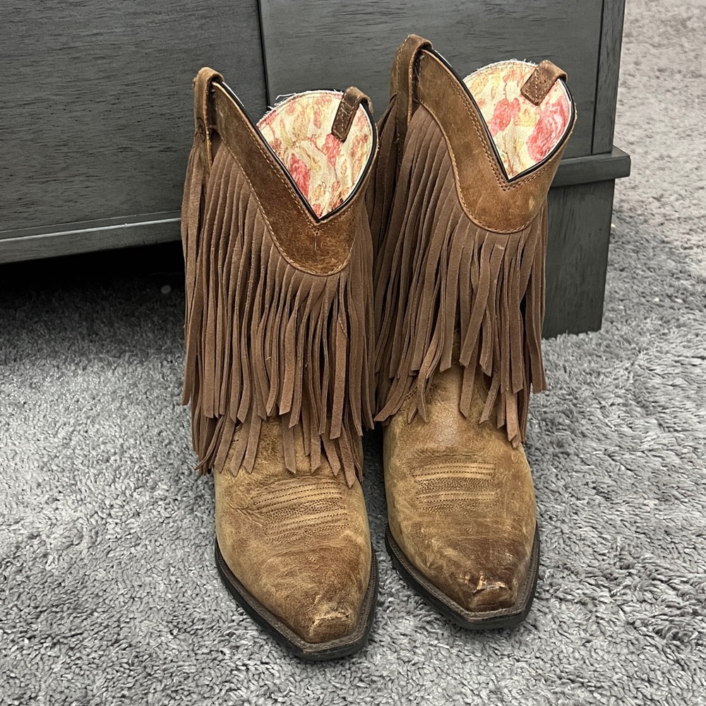 Ariat Floral Lined Cowboy Boots